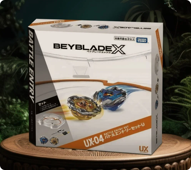 TAKARA TOMY Beyblade X 'Battle Entry Set' w/ Stadium UX-04