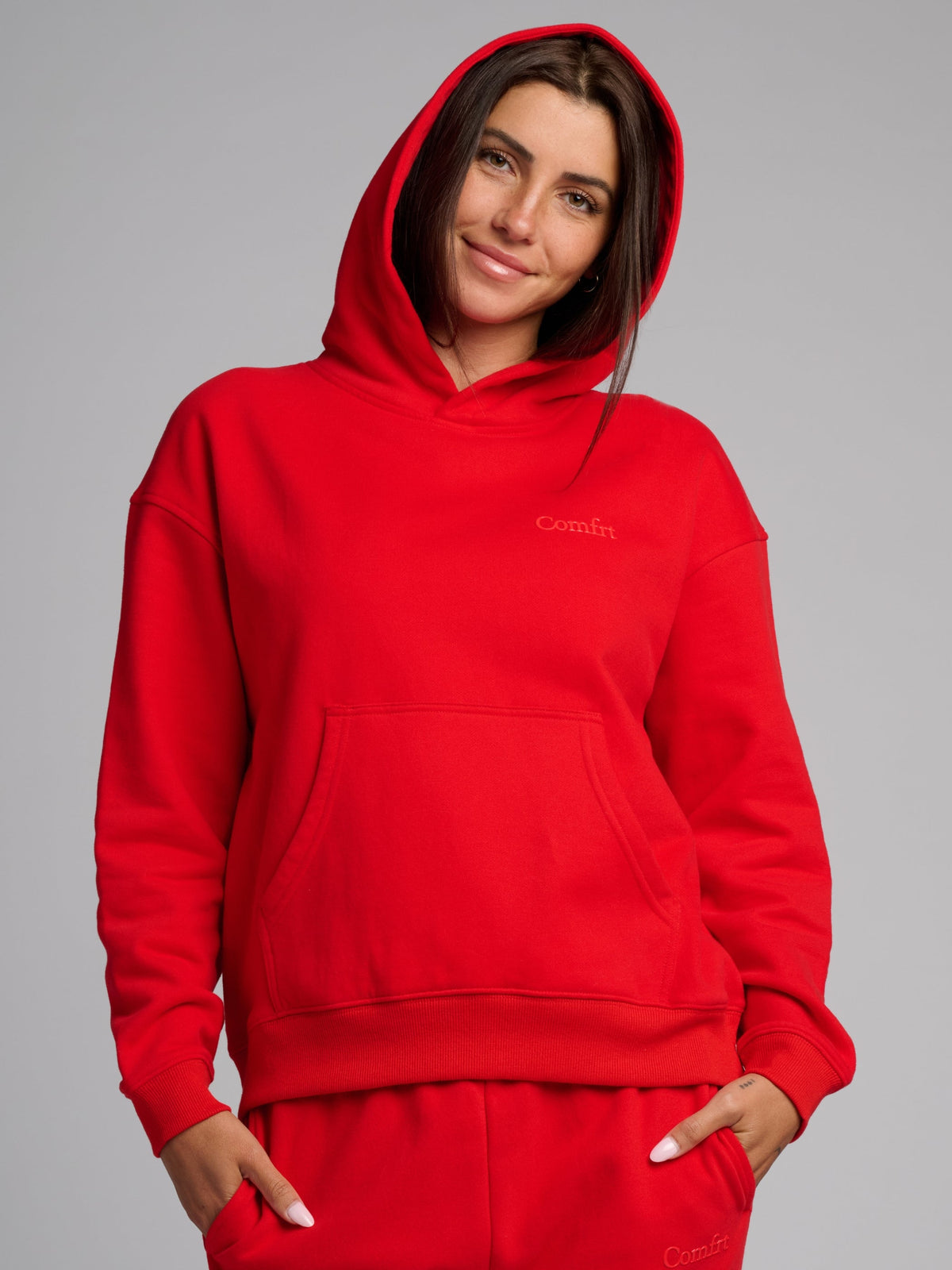 Halo Lightweight Crop Hoodie