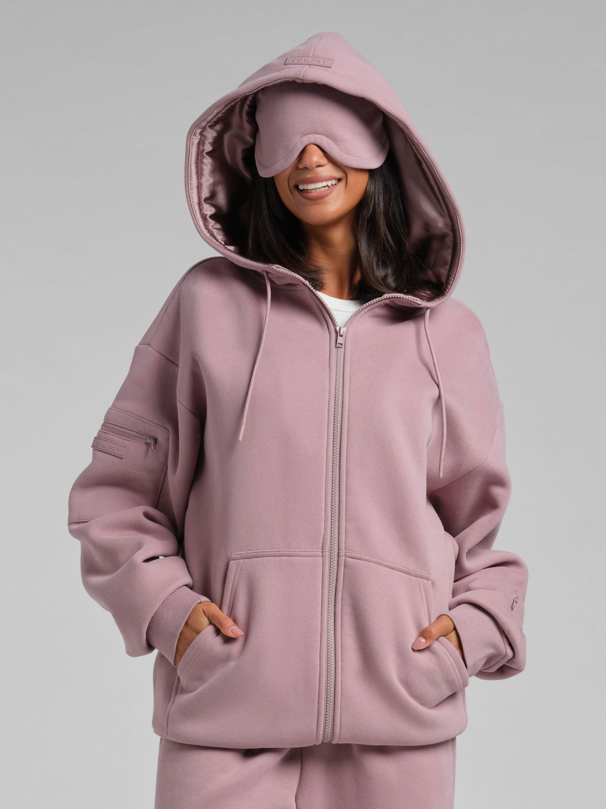 VIP Airplane Mode Travel Zip Hoodie – Mega