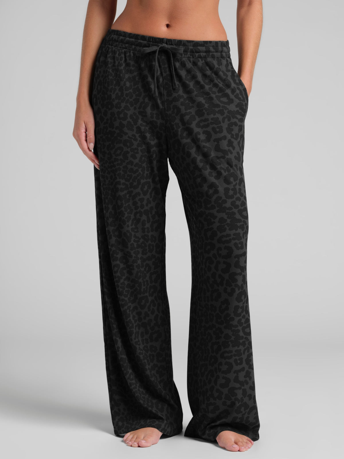 Rib Contour Pants