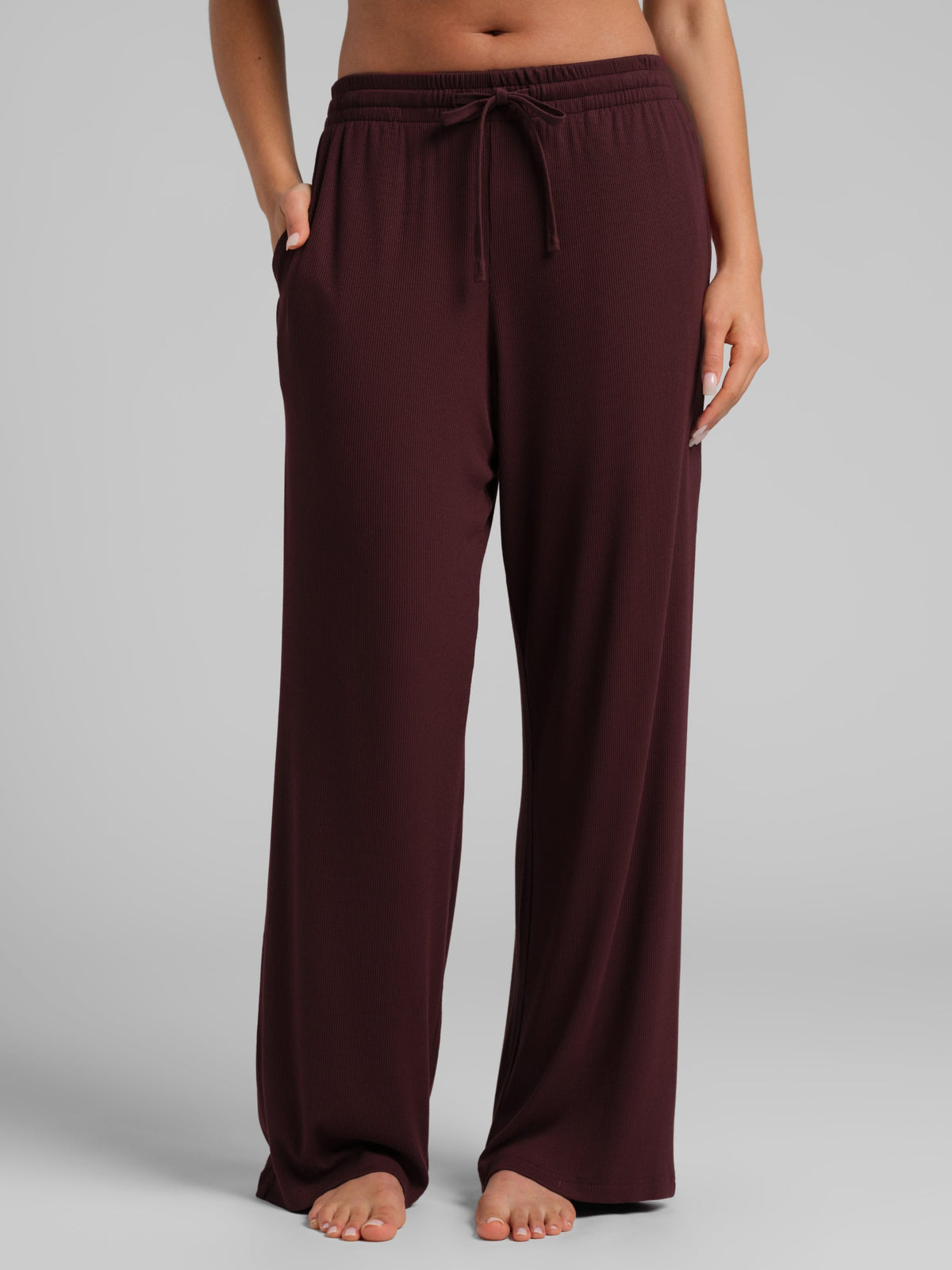 Rib Contour Pants