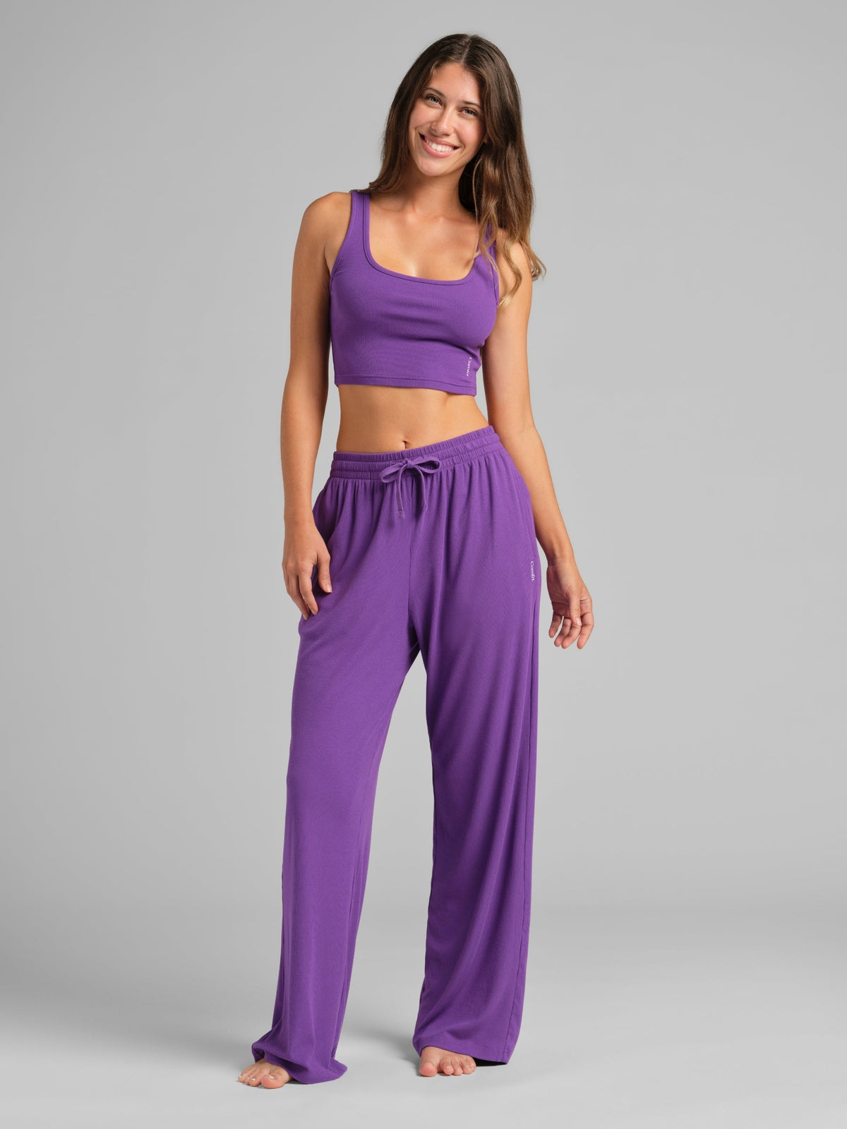 Rib Contour Pants