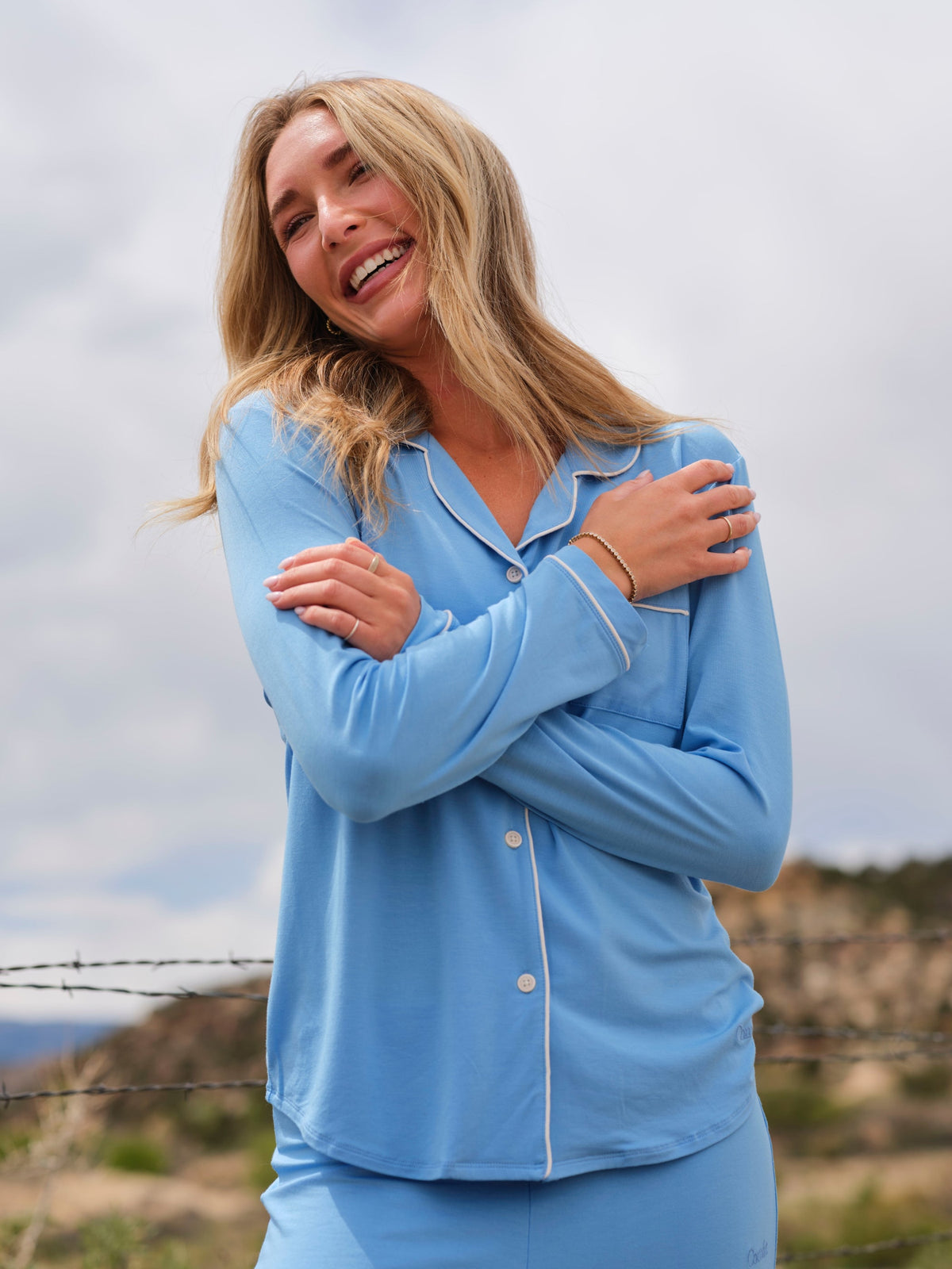 Luna Lounge Long Sleeve Pant PJ Set