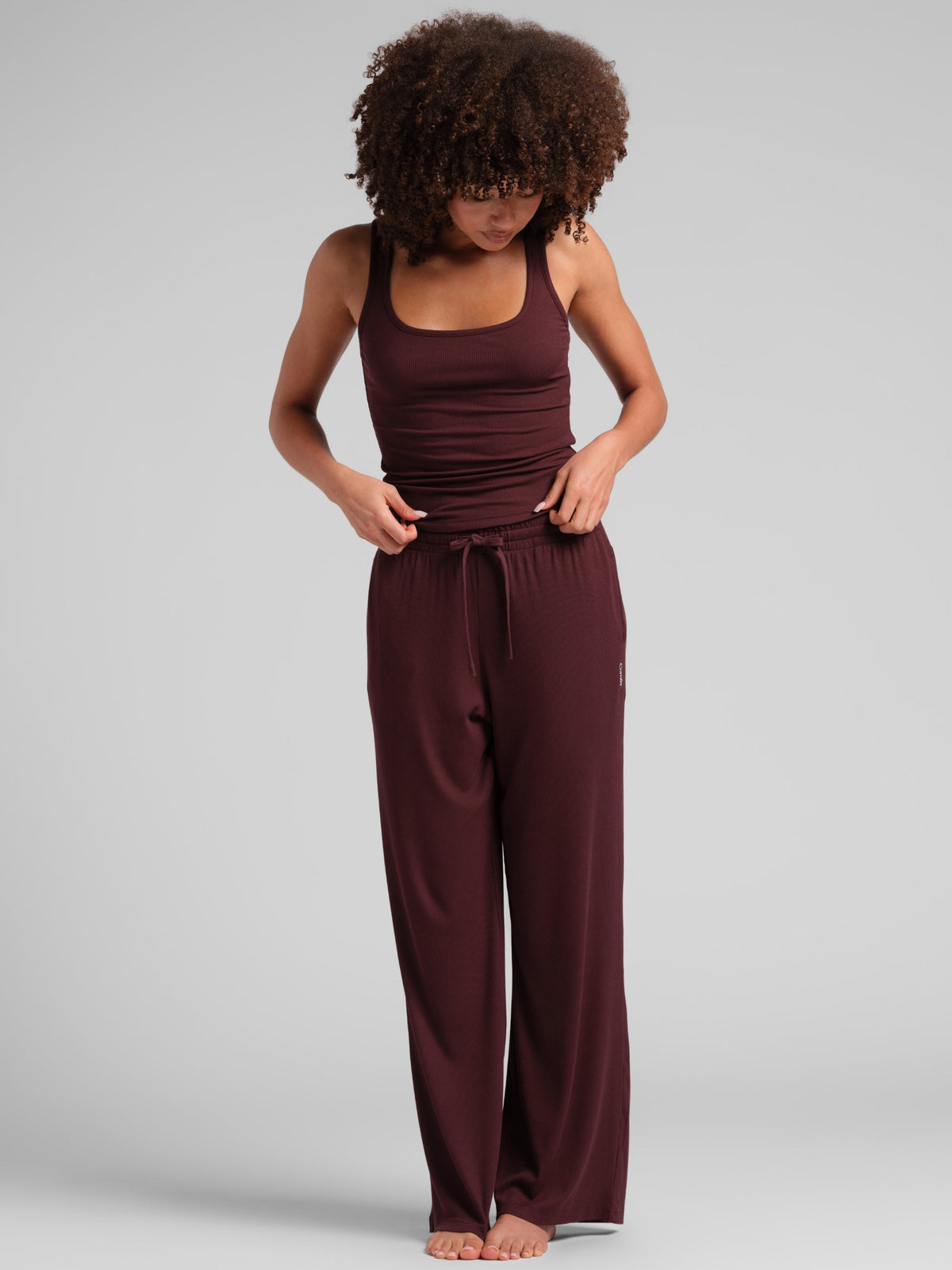 Rib Contour Pants
