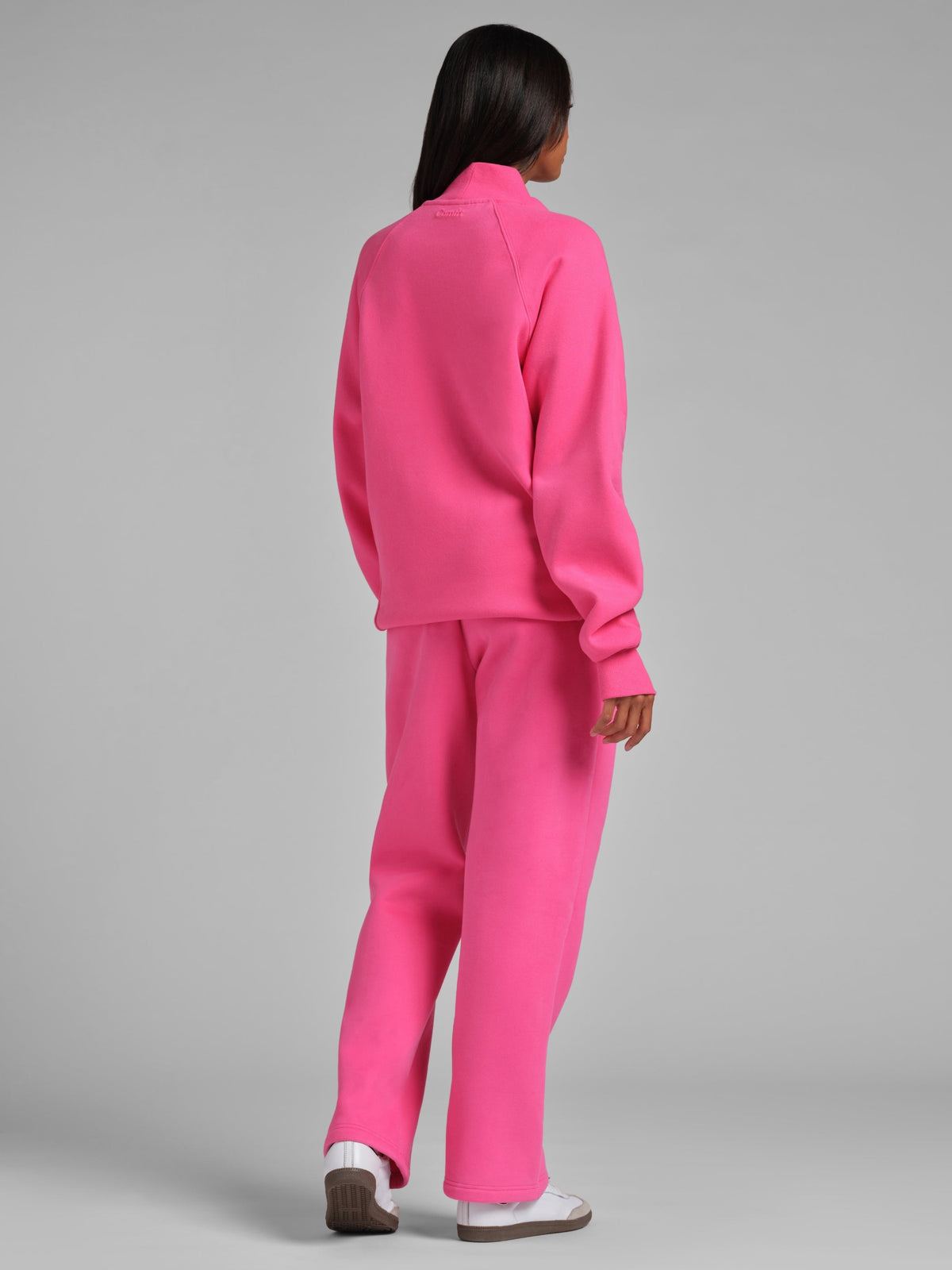 Basic Mock Neck Sweatshirt