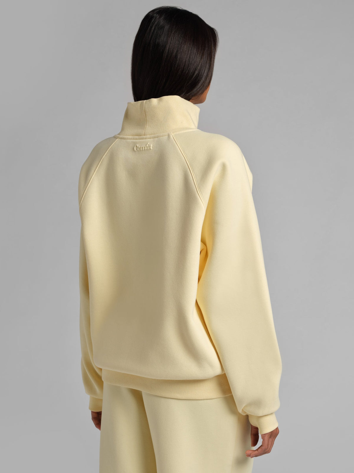 Basic Mock Neck Sweatshirt