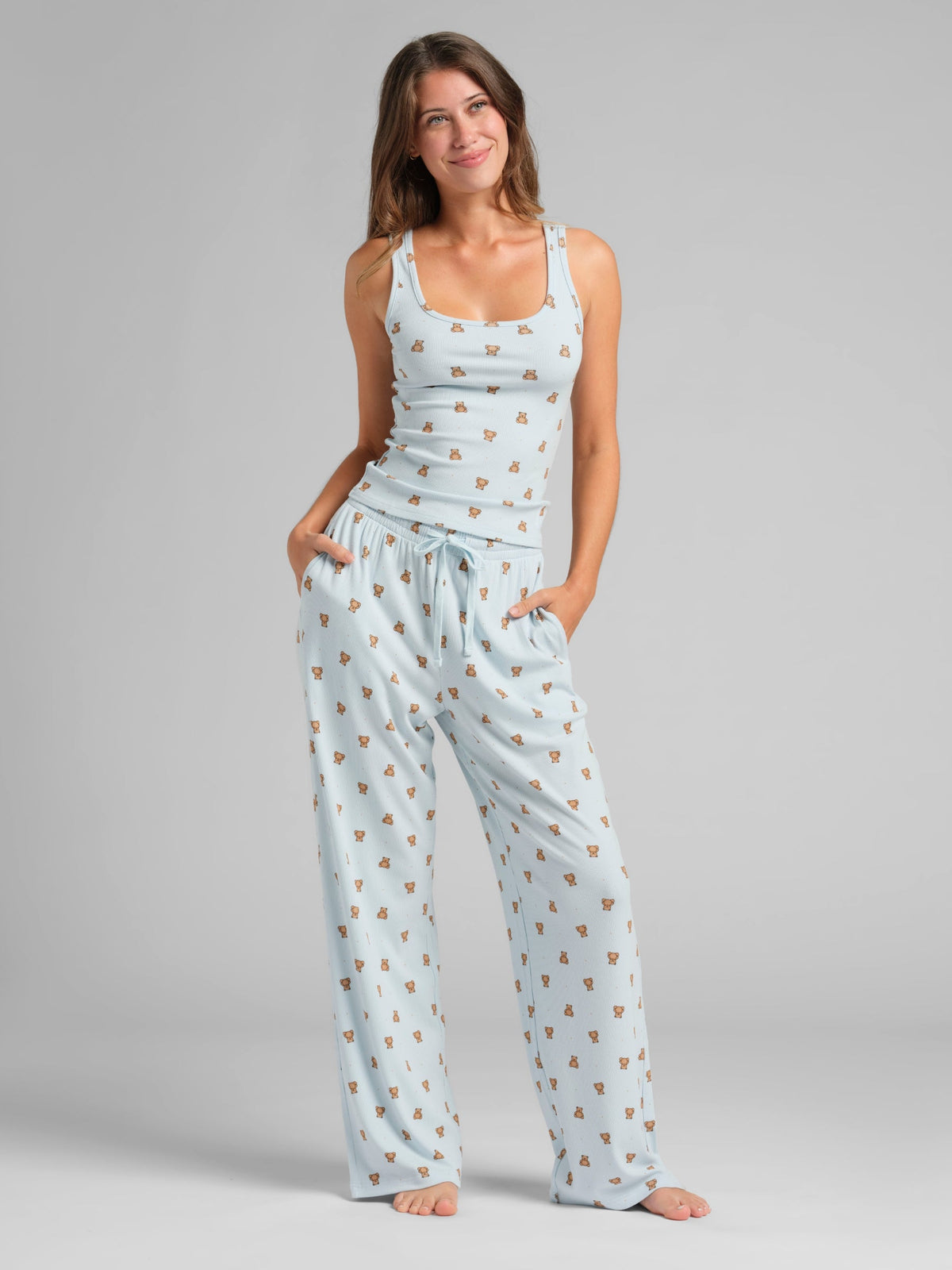 Rib Contour Pants