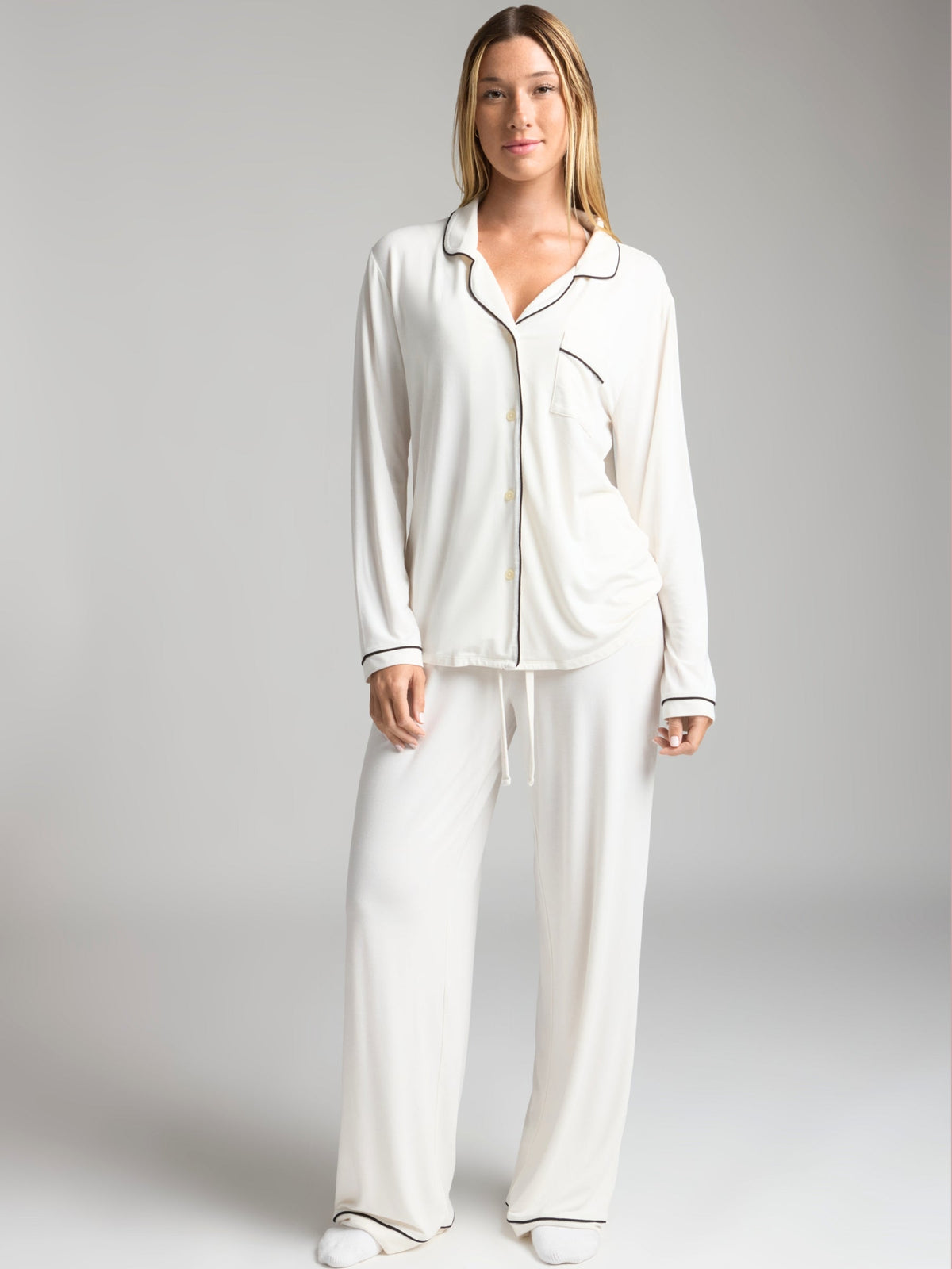 Luna Lounge Long Sleeve Pant PJ Set