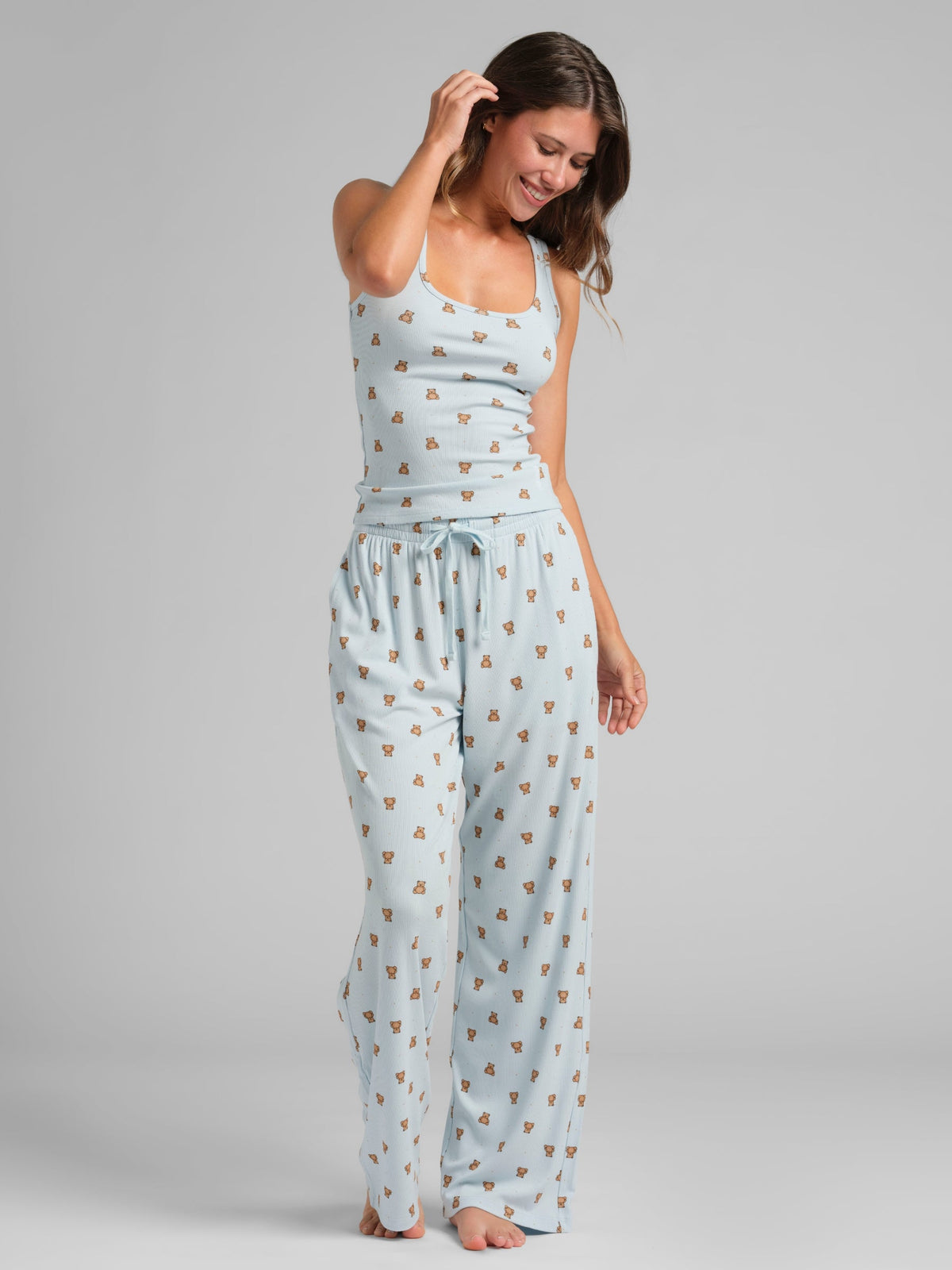 Rib Contour Waist Length Tank