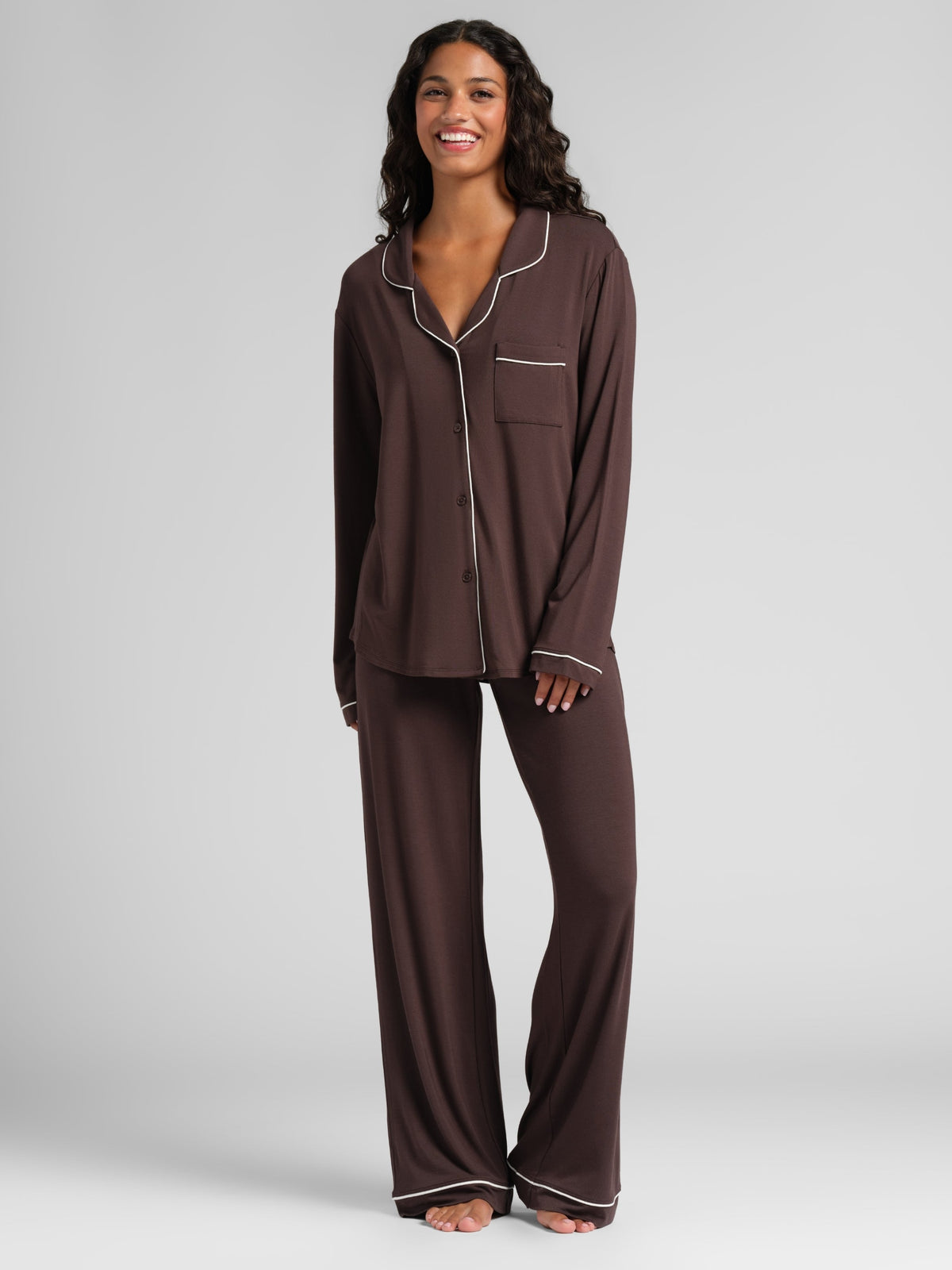 Luna Lounge Long Sleeve Pant PJ Set