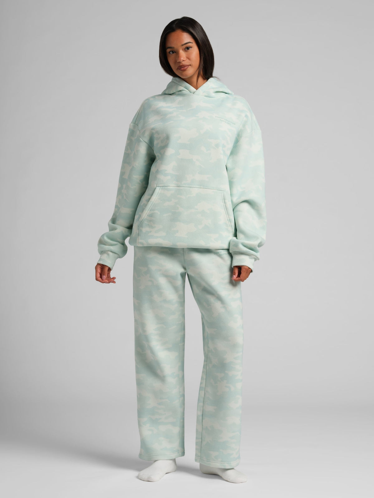 Camo Straight Leg Sweatpants