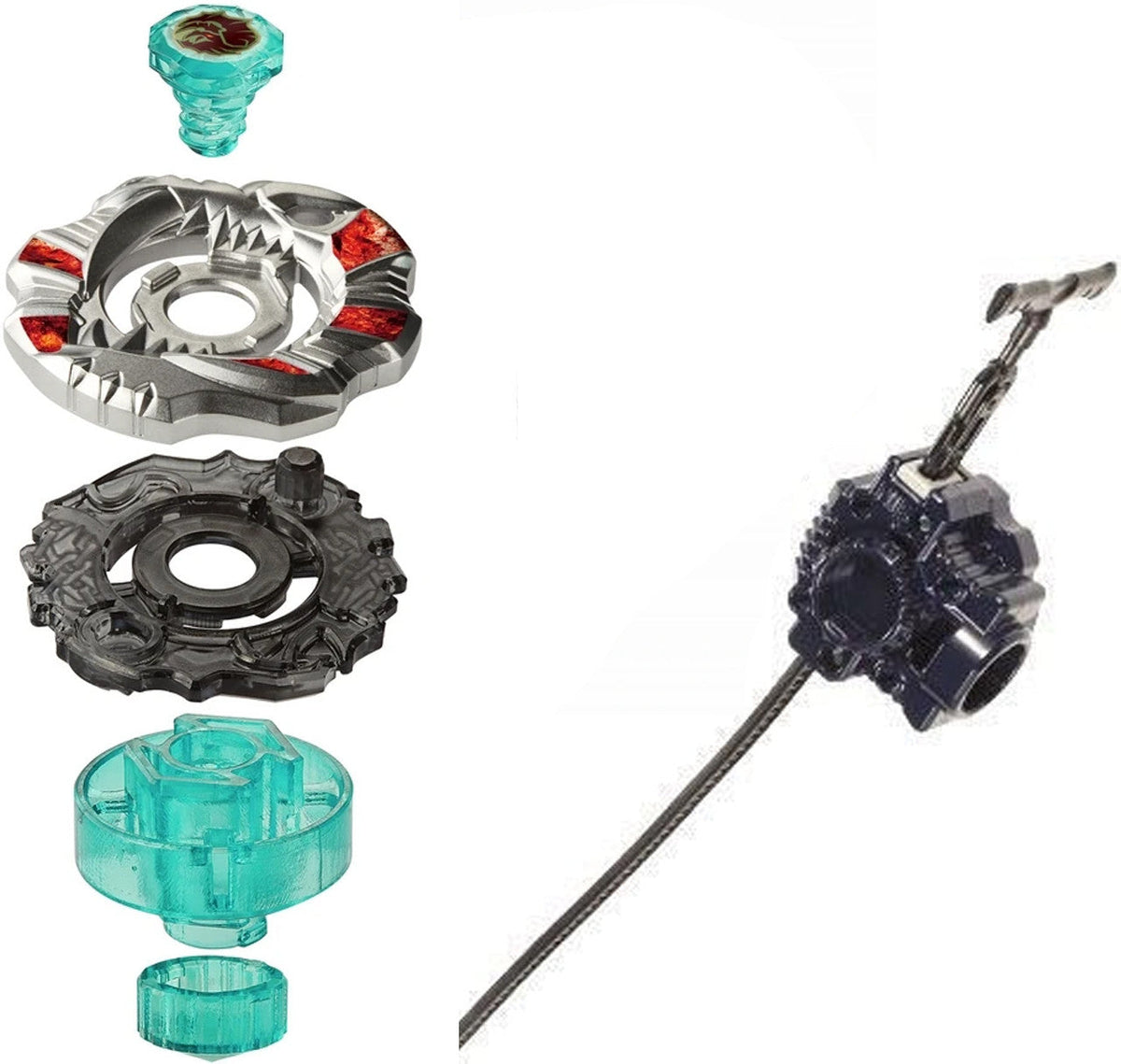 Berserker Begirados / Behemoth SR200BWD Zero-G Shogun Steel Beyblade BBG-22