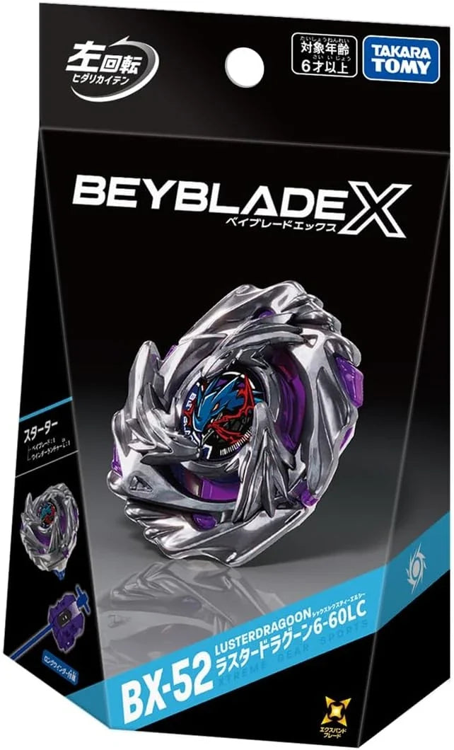 [Pre-Order] Takara Tomy Beyblade X BX-52 LusterDragoon 6-60LC