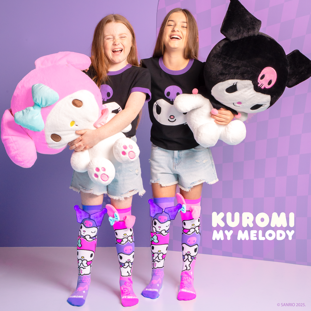 KUROMI & MY MELODY SOCKS