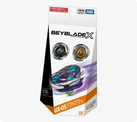 Full-Set Takara Tomy Beyblade X UX-05 Random Booster Shinobi Shadow
