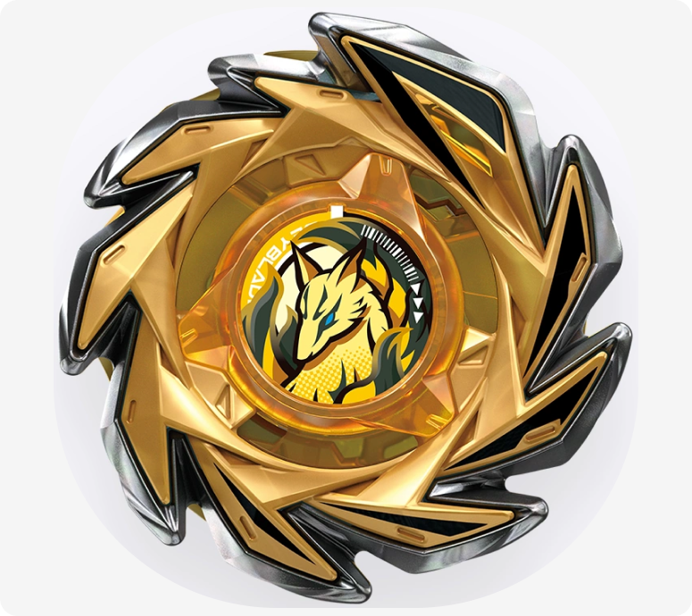 Full Set Beyblade X CX-06 FoxBrush J9-70GR