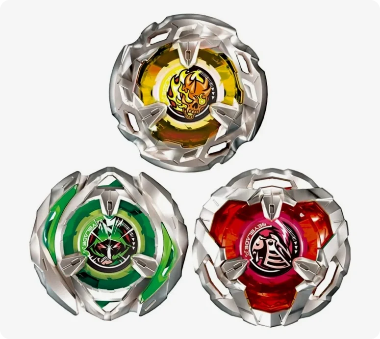 TAKARA TOMY Beyblade X '3on3 Deck Set' BX-08