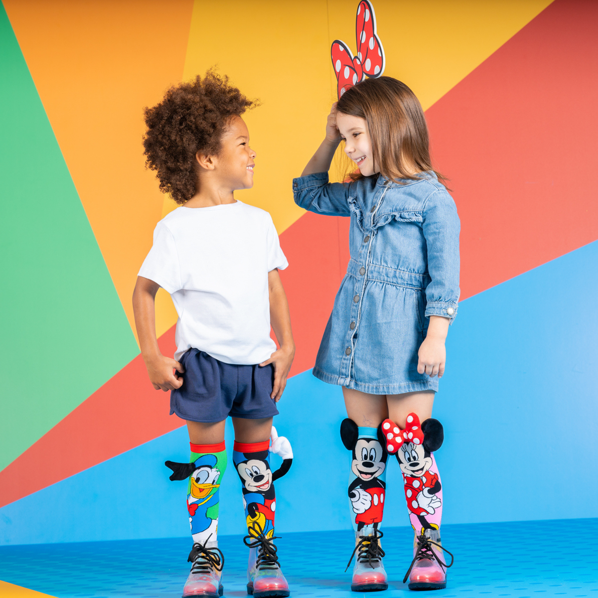 MICKEY AND MINNIE SOCKS