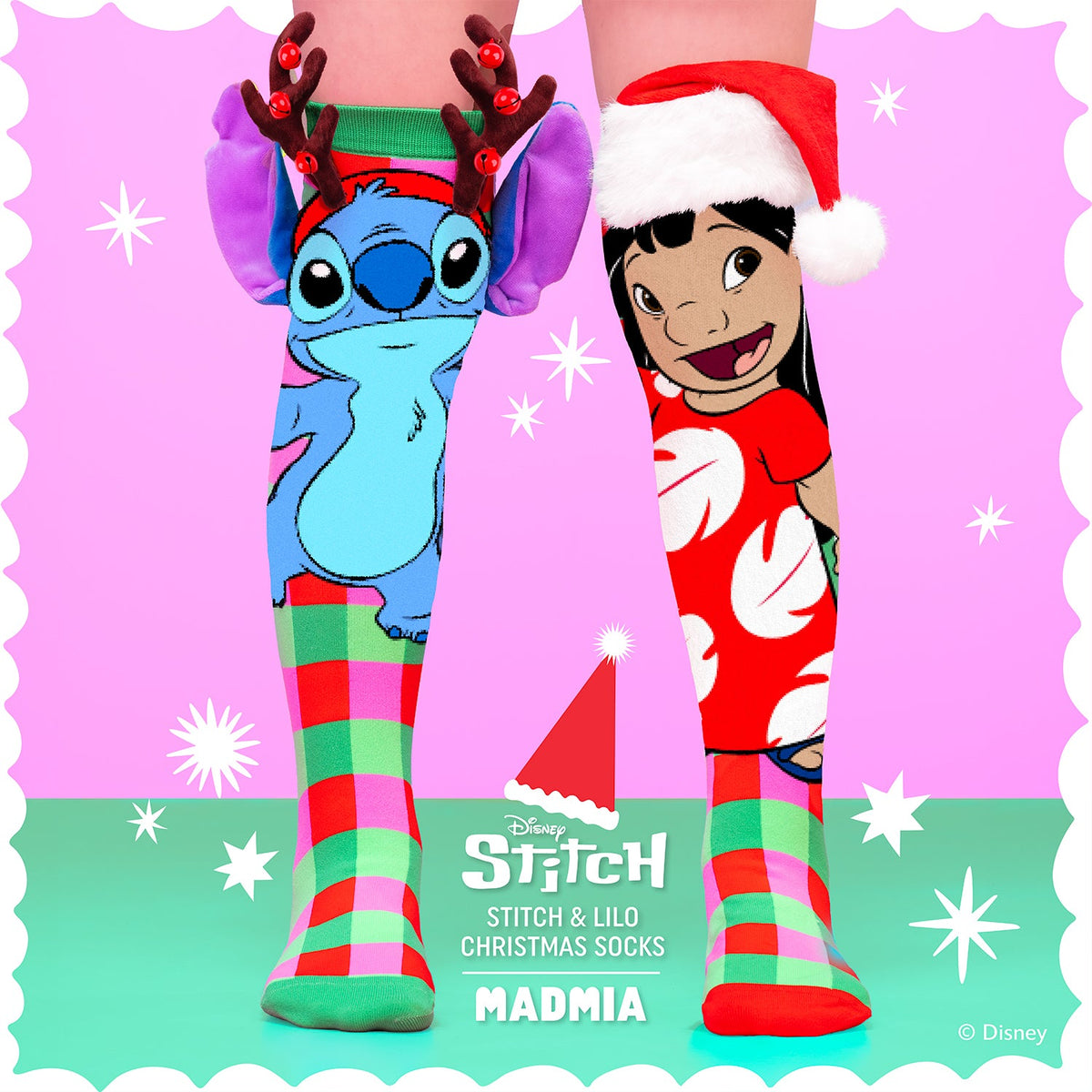 LILO & STITCH CHRISTMAS SOCKS