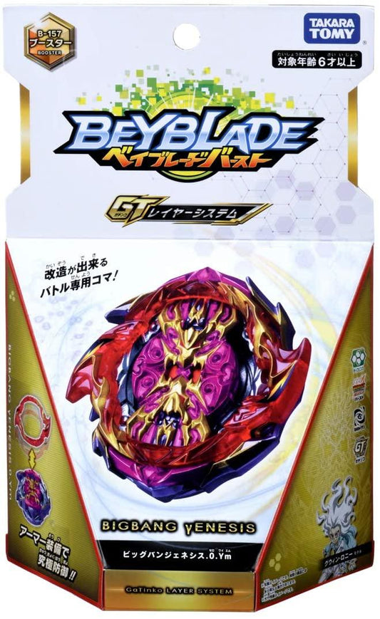 Takara Tomy Beyblade Burst B-157 Booster Bigbang Genesis.0.Ym