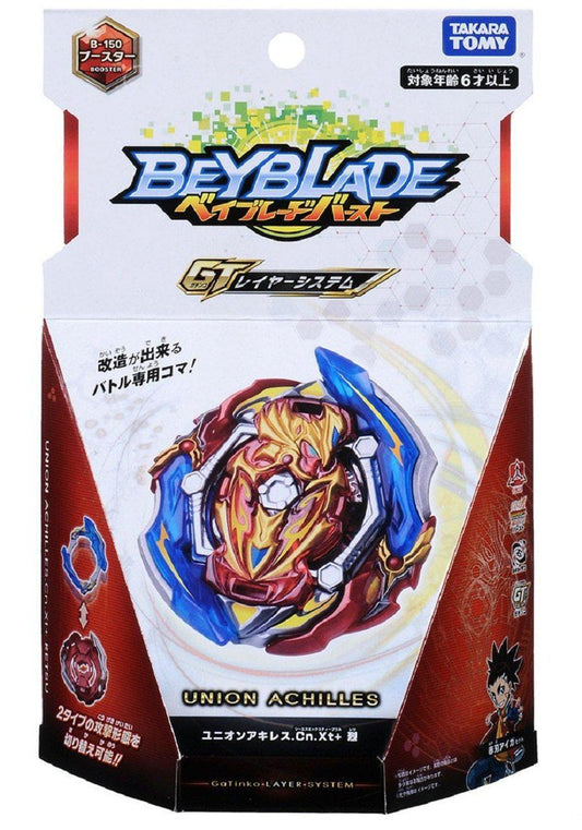 TakaraTomy Beyblade BURST GT B-150 Booster Union Achilles.Cn.Xt+ Retsu-Union Chilles Takara Tomy