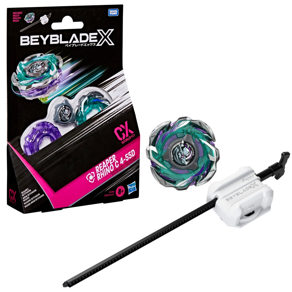 Beyblade X Reaper Rhino C 4-55D CX Starter Pack Set