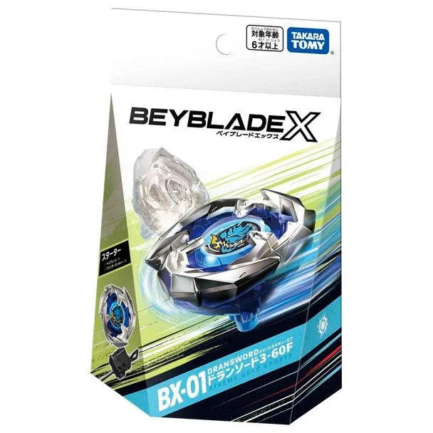 TAKARA TOMY Beyblade X Series 4 Bey Starter Pack: BX-01, BX-02, BX-03, BX-04 Pack of 4